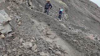 Pueblos aislados por derrumbes en la provincia de Tarma