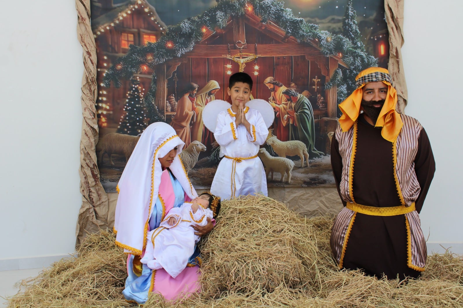 Nacimiento en vivo en Tiabaya. Foto: M. Tiabaya.