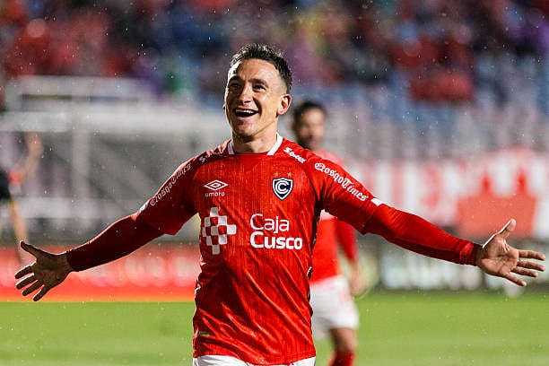 Neri Bandiera anotó el gol del triunfo en Cienciano vs. Atlético Mineiro. (Foto: Getty Images)