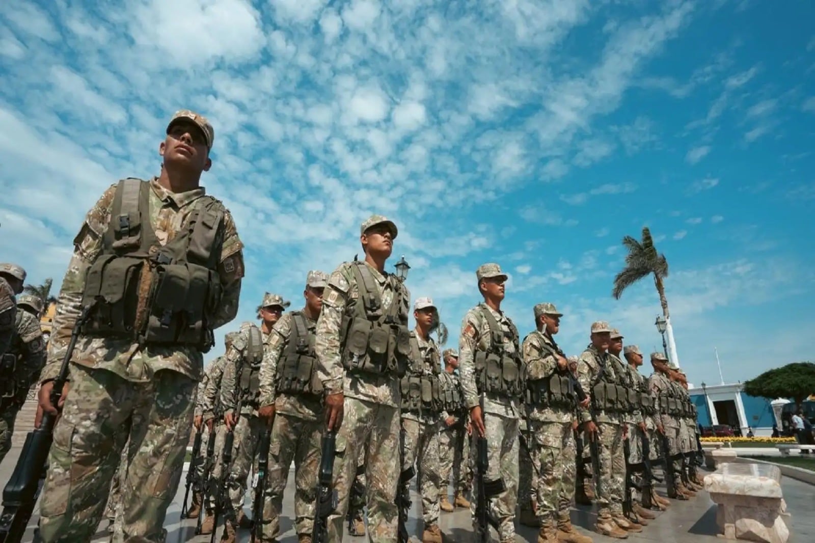 Ejecutivo destina S/ 283 millones a las Fuerzas Armadas para enfrentar emergencias por El Niño. Foto: Ministerio de Defensa.