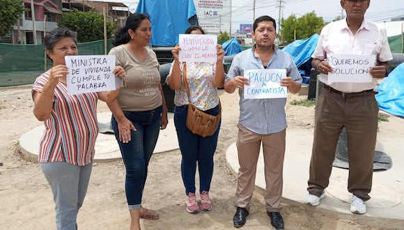 Los pobladores de Ignacio Merino piden que el Ministerio de Vivienda levante las observaciones para que la obra no quede mal hecha. El temor de inundación sigue latente si llueve