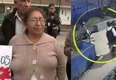 Anciana se enfrenta a sujeto que intentó llevarse la silla de ruedas de su hijo en El Agustino