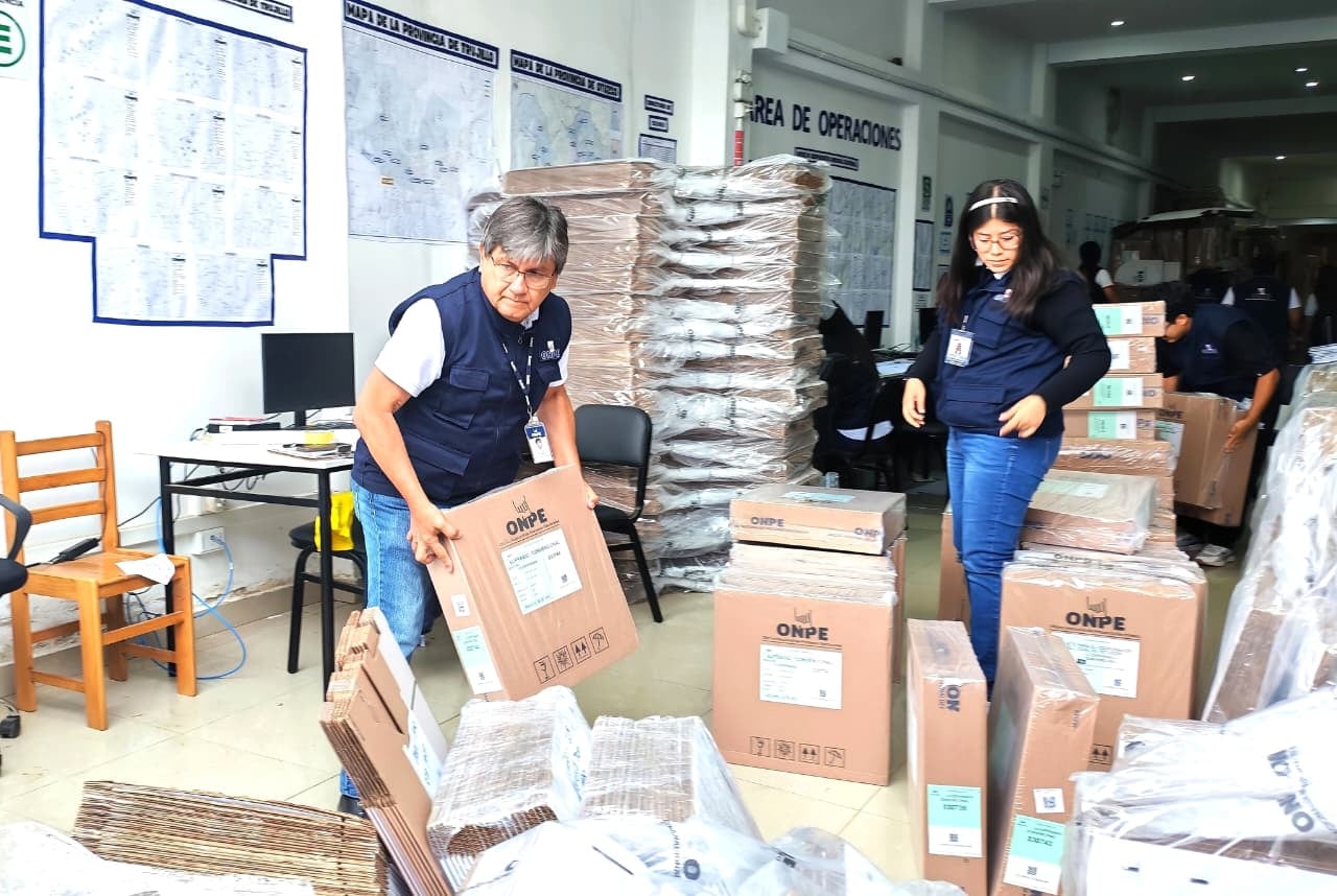 El jefe de la ODPE La Esperanza, Miguel Checa, indicó que en su jurisdicción no se ha reportado ningún inconveniente.