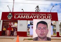 Jefe de Logística del GORE Lambayeque es destituido a un mes de ocupar el cargo