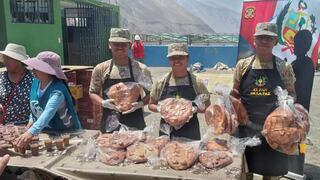 Arequipa: Ejército repartirá 2 mil panes de Chapi y de la Paz a peregrinos