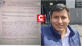 Pisco: ordenan liberar a Alfredo Crisóstomo Suárez, exalcalde del distrito de Túpac Amaru Inca