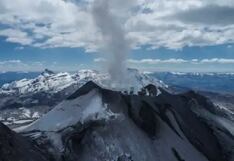 Alerta en Arequipa: Volcán Sabancaya registró explosión con emisión de cenizas
