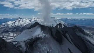 Alerta en Arequipa: Volcán Sabancaya registró explosión con emisión de cenizas