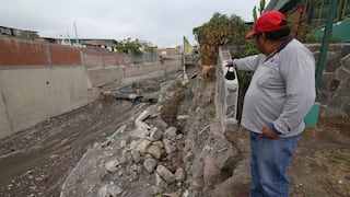 Arequipa: Más de 100 viviendas en Mariano Melgar siguen en peligro ante lluvias