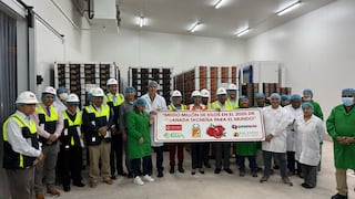 Agricultores desde la Zofratacna exportan contenedor de granada Wonderful a Rusia