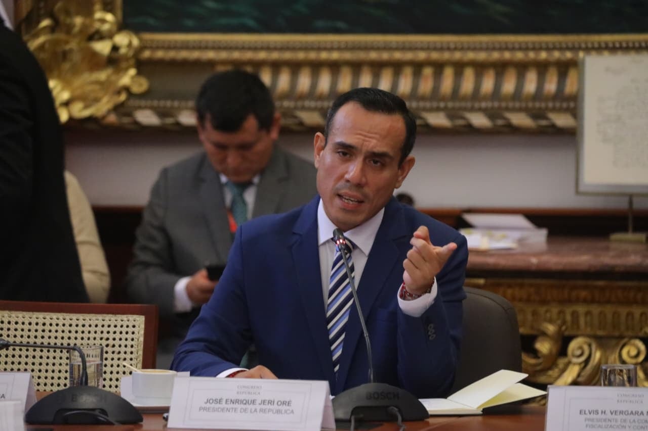 El presidente aseguró que no cometió ninguna irregularidad en sus reuniones con empresarios chinos y sostuvo que existe una “intencionalidad” para distorsionar los hechos en medio del proceso electoral. (Fotos: Antonio Melgarejo/GEC)