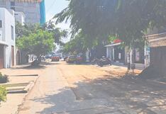 Pavimentaron calles sobre redes en mal estado en Trujillo
