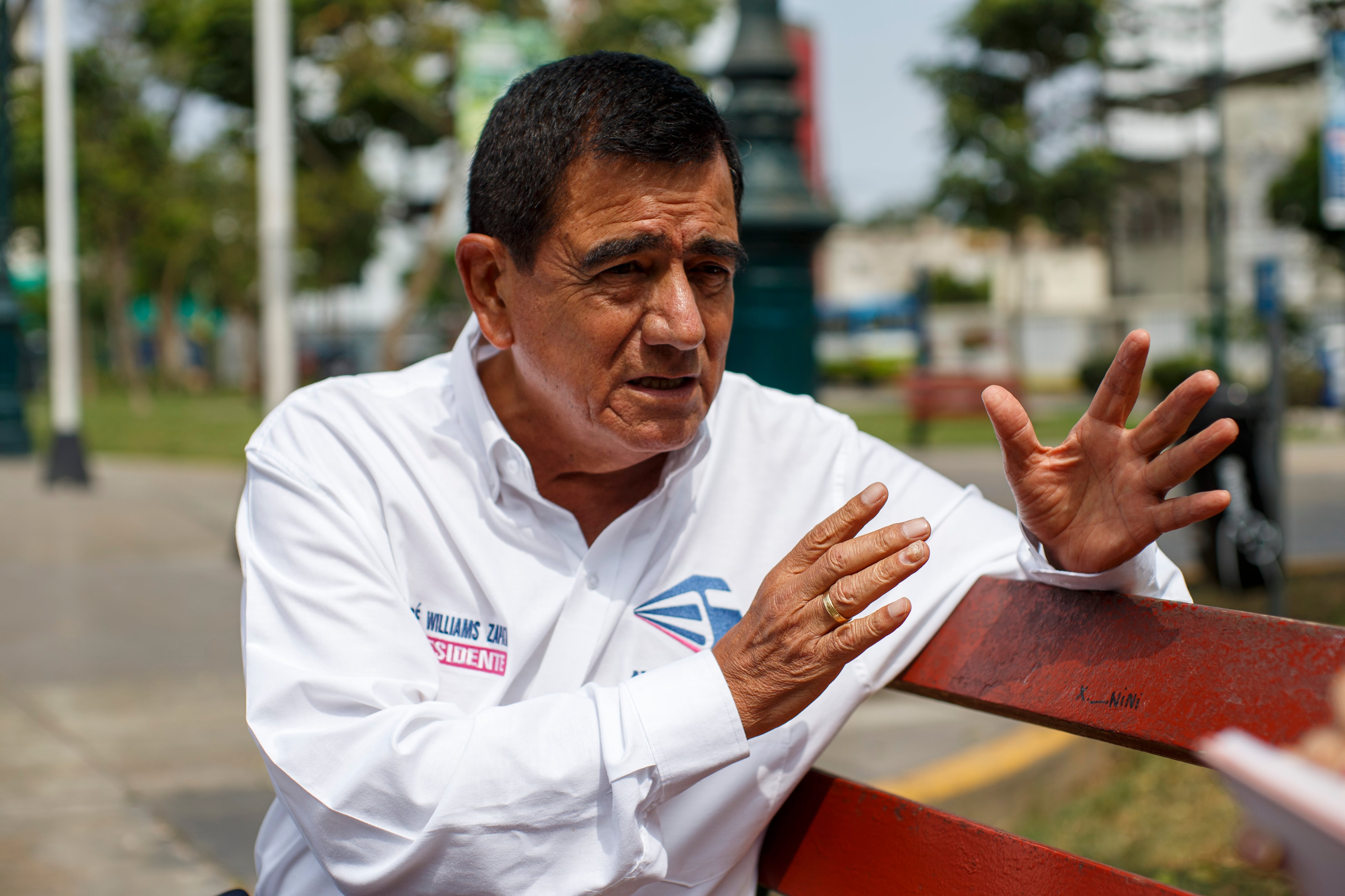 José Williams Zapata es congresista y actual candidato a la presidencia con el partido Avanza País. (Foto: César Campos/GEC)