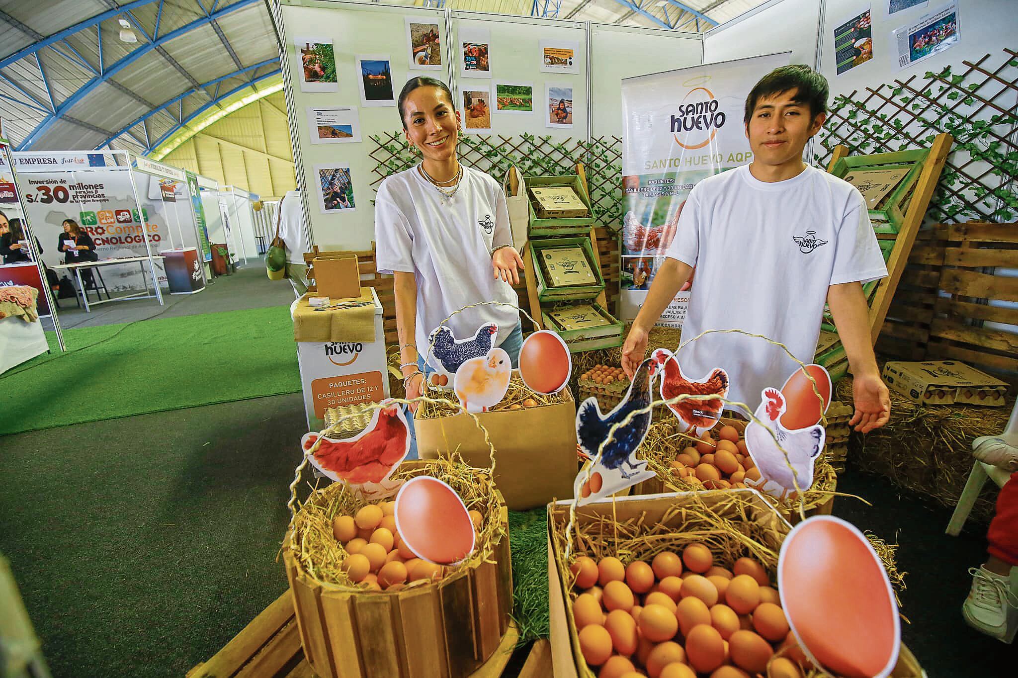 Durante organización de Festiagro en Cerro Juli. (Foto: GEC)