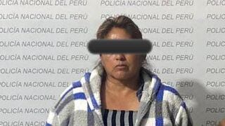 Ica: policía captura a mujer con 14 requisitorias por narcotráfico en Subtanjalla