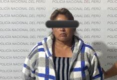 Ica: policía captura a mujer con 14 requisitorias por narcotráfico en Subtanjalla