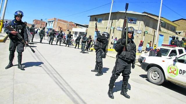 Envían 400 policías a Espinar por protesta 