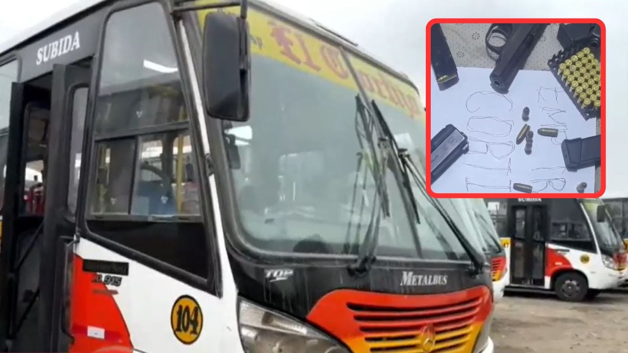 Malhechores exhiben armas y municiones para exigir pago de cupos.