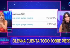 Piero Quispe y sus depósitos a Olenka Mejía: revelan montos y detalles de su relación