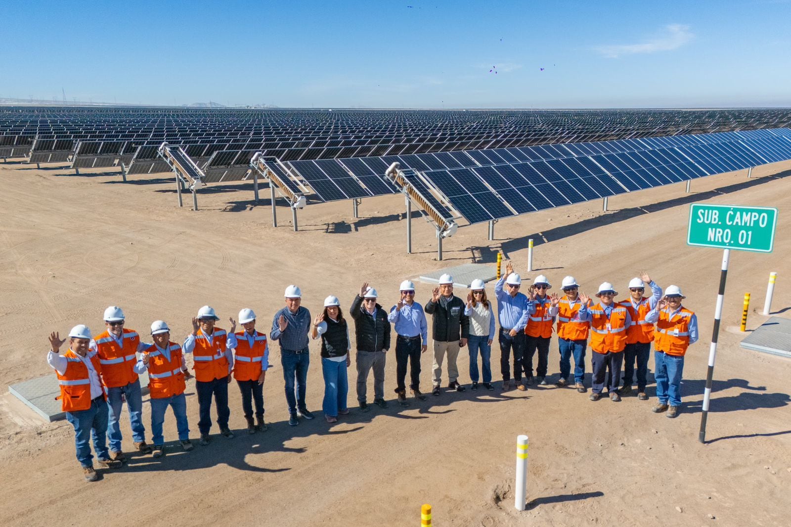 Ministro destacó la inversión energética que existe en la Ciudad Blanca. (FOTO: Difusión)