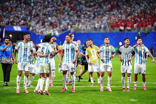 Argentina venció por 3-2 a Egipto y clasificó a los cuartos de final del Mundial 2026. (Foto: Getty Images)