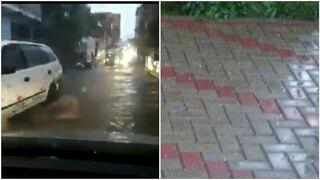 Lluvias e inusual granizada se registraron en Ayacucho (VIDEOS)