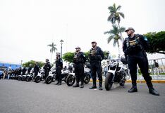 Entregan 20 motocicletas a la PNP para patrullaje preventivo en Trujillo