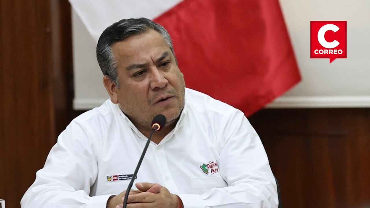 Durante la sesión, Gustavo Adrianzén abordó la problemática de Pataz y dio voz a las necesidades de su población. Foto: PCM / Flickr