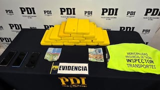 Inspector de tránsito de la MUNI Tacna cae con más de 21 kg de cocaína en Chacalluta
