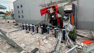Ica: dinamitan cajeros automáticos y dejan más de S/109 mil dispersos en grifo Gaspetrol