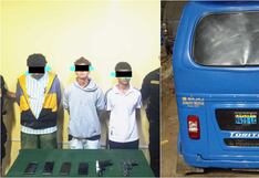 Chincha: adolescentes iban en mototaxi y robaban con réplicas de pistola