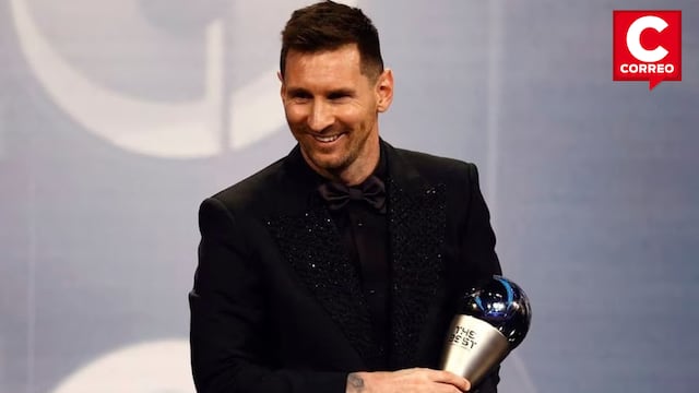 Lionel Messi ganó el premio The Best al mejor jugador: “El Mundial fue lo más hermoso que me pasó en mi carrera” (VIDEO)