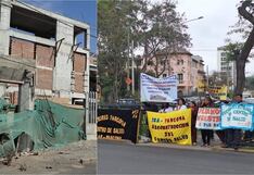 Ica: protestan en exteriores del Ministerio de Salud por la reconstrucción del centro de salud de Parcona