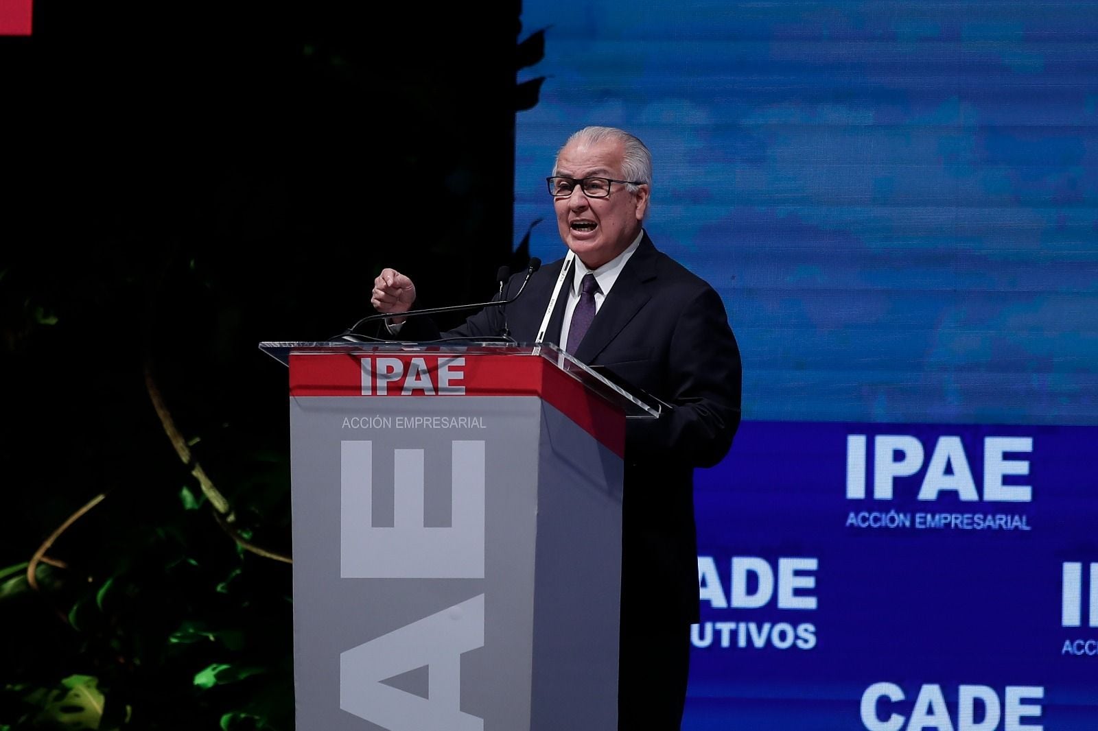 Alfonso López Chau es candidato presidencial del partido Perú Nación. Foto: GEC / Hugo Pérez