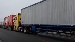 Mineros artesanales desbloquean la Panamericana Sur de Arequipa (VIDEO)