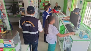 Piura: Incautan medicamentos vencidos e intervienen a dos personas en una botica