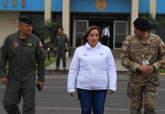 Dina Boluarte viaja a Amazonas para coordinar acciones contra incendios forestales
