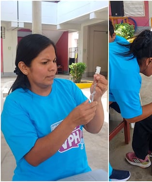 Inicia campaña de vacunación contra el VPH en instituciones educativas de Ica