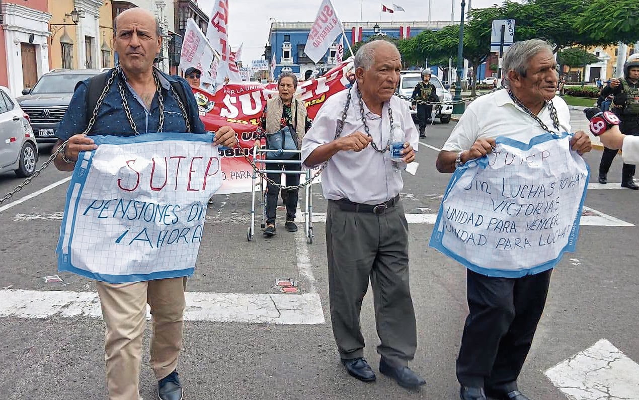 Advirtieron que las protestas continuarán.