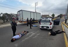 Padre e hijo implicados en asaltos a distribuidores en Arequipa (VIDEO)