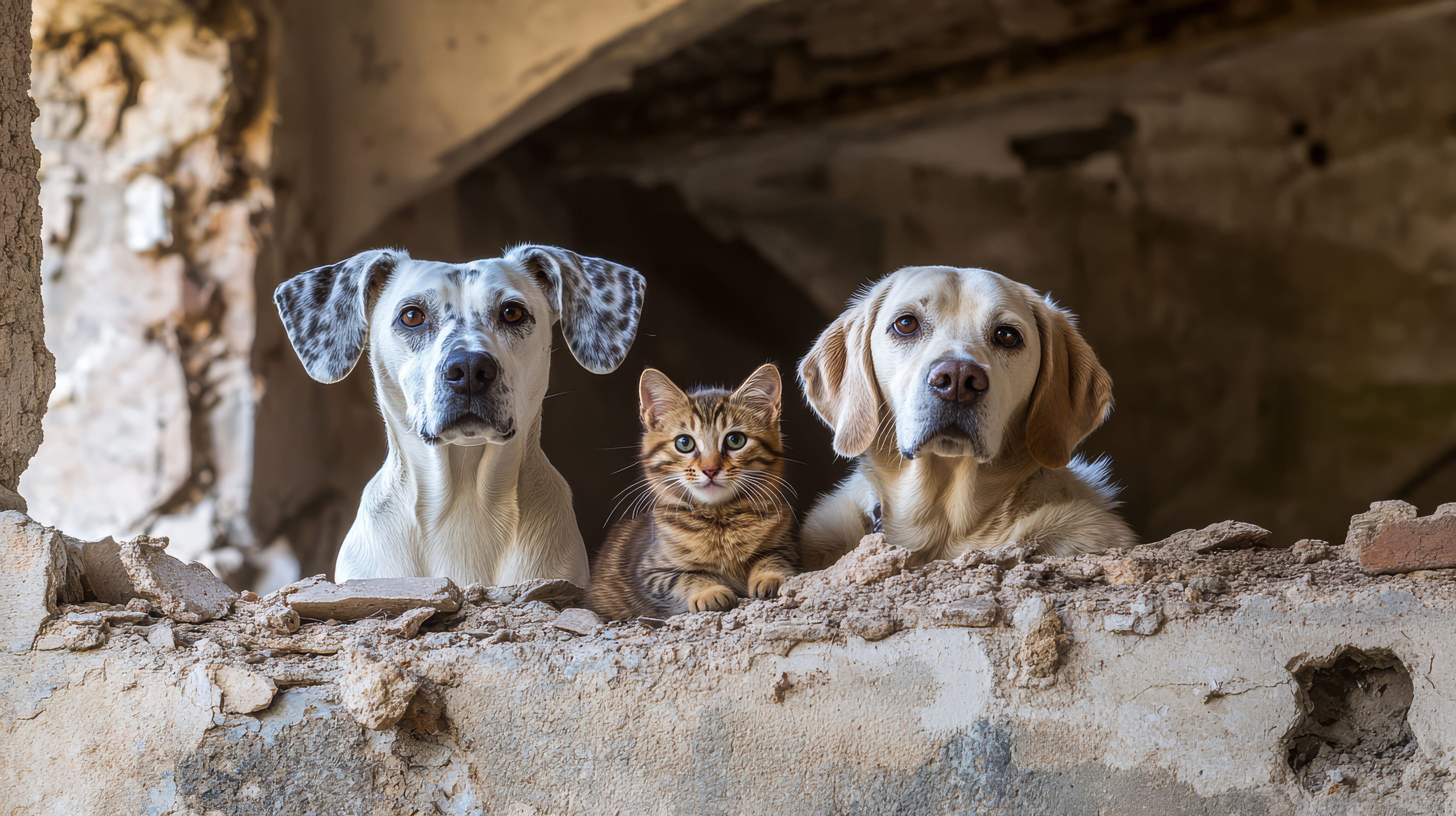 Alimento, agua, medicamentos e identificación son algunos elementos básicos. Una veterinaria explica tres medidas para proteger a perros y gatos durante una emergencia.