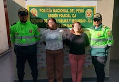Ica: presuntas integrantes de “Las Morochas del Callao” fueron detenidas en Parcona