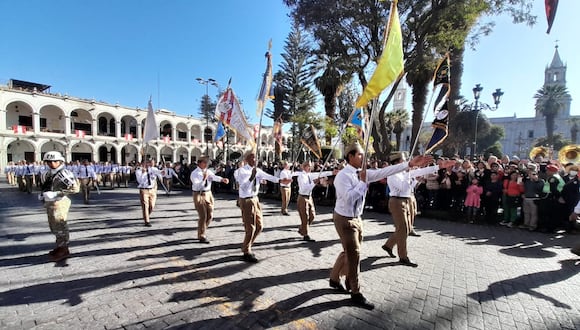 Autoridades confirmaron que desfile cívico militar se hará tras tres años por la pandemia. (Foto: GEC)