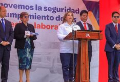 Dina Boluarte: “Defenderemos la democracia, la Constitución y la figura presidencial”