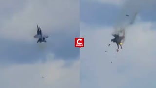 EE.UU: dos aviones militares impactaron durante espectáculo aéreo en Idaho (VIDEO)