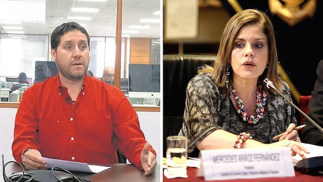 Jorge Paredes sobre Mercedes Aráoz: "La señora tiene las manos manchadas de sangre por el tema de Bagua"