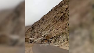 Arequipa: Deslizamientos de rocas bloquean la vía Ocoña-Iquipí y afectan a cientos de pobladores (VIDEO)