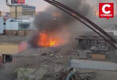 Incendio en el Cercado de Lima deja a dos menores con quemaduras graves