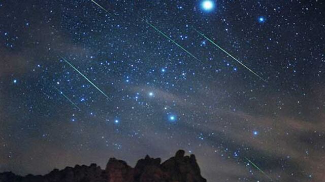 Lluvia de estrellas fugaces podrá observarse este mes en cielo peruano