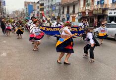 Huancayo: Con pasacalle en plena lluvia se dio inicio al Akshu Tatay (VIDEO)